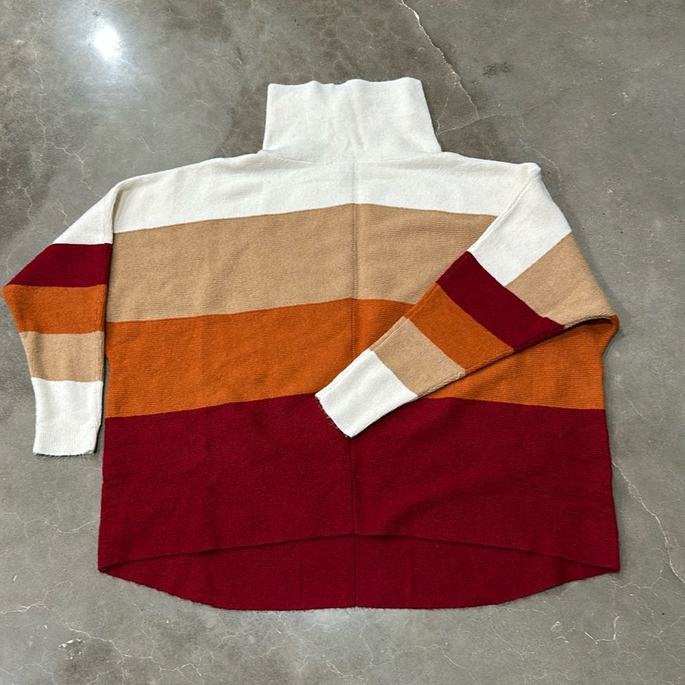 Beautiful & soft fall colors plus size sweater